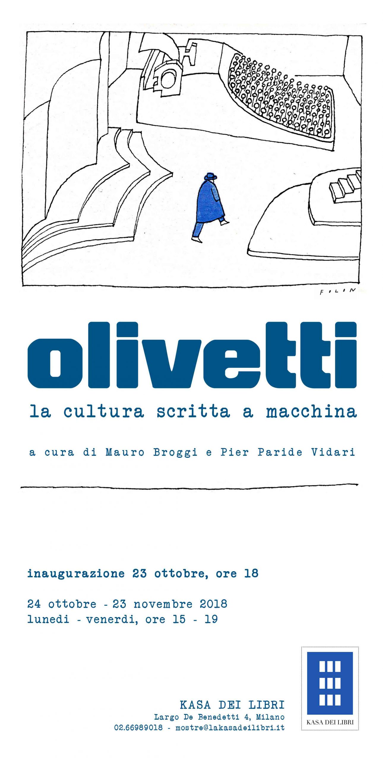 Locandina mostra Olivetti