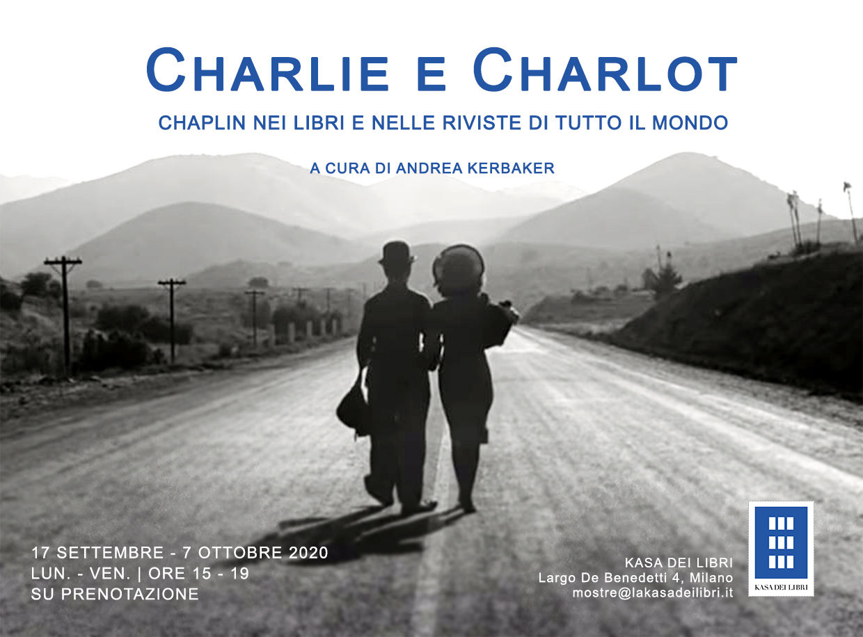 Locandina mostra Charlie e Charlot